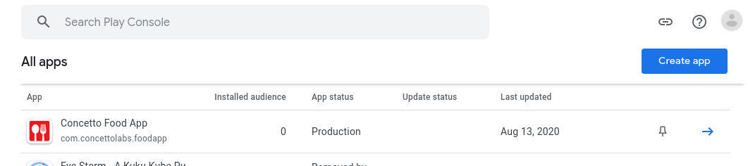 CREATE APPLICATION CREATE APPLICATION