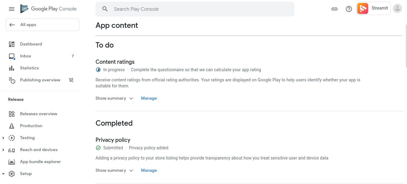 Content rating Content rating