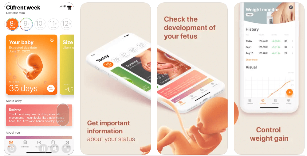 Pregnancy and Due Date Tracker Pregnancy and Due Date Tracker