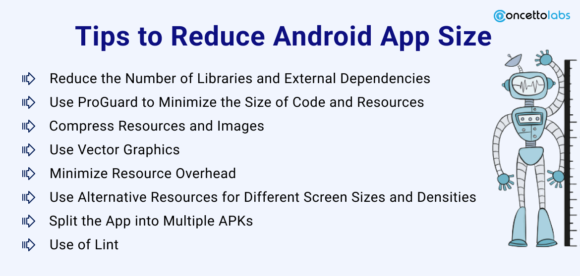 Tips to Reduce Android App Size Tips to Reduce Android App Size