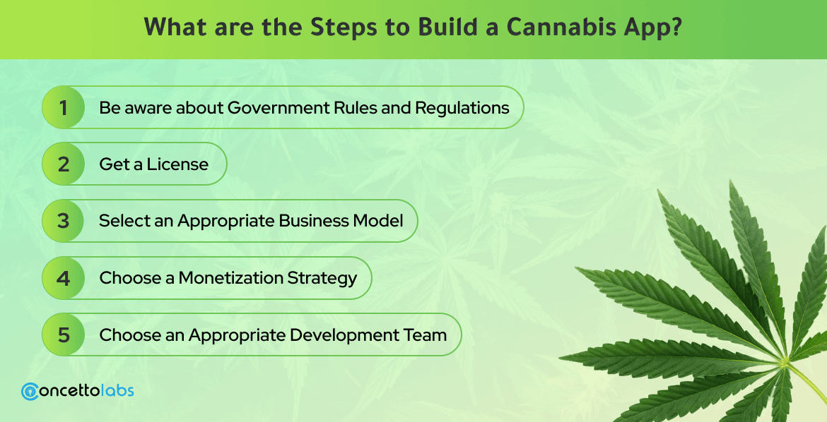 What are The Steps to Build a Cannabis App? What are The Steps to Build a Cannabis App?