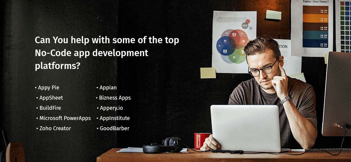 Can You help with some of the top No-Code app development platforms? Can You help with some of the top No-Code app development platforms?